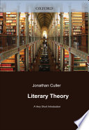 Literary theory : a very short introduction /