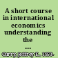 A short course in international economics understanding the dynamics of the international marketplace /