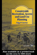 Countryside recreation, access and land use planning