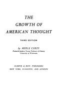 The growth of American thought /