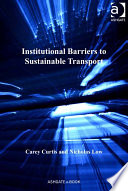 Institutional barriers to sustainable transport