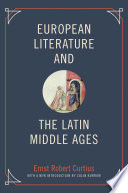 European literature and the Latin Middle Ages