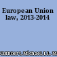 European Union law, 2013-2014