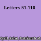 Letters 51-110