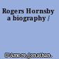 Rogers Hornsby a biography /