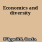 Economics and diversity