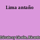 Lima antaño