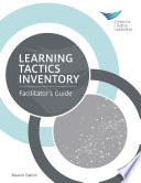 Learning tactics inventory : facilitator's guide /