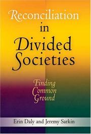 Reconciliation in divided societies : finding common ground /