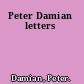 Peter Damian letters