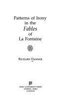 Patterns of irony in the Fables of La Fontaine /