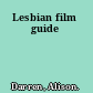 Lesbian film guide