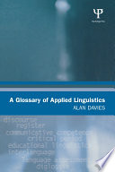 A glossary of applied linguistics /
