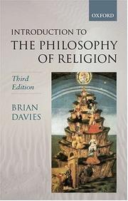 An introduction to the philosophy of religion /