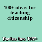 100+ ideas for teaching citizenship