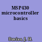 MSP430 microcontroller basics