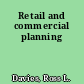 Retail and commercial planning