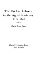 The problem of slavery in the age of Revolution, 1770-1823 /