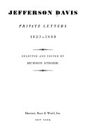 Private letters, 1823-1889 /