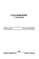 Calligraphy, a sourcebook /