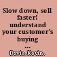 Slow down, sell faster! understand your customer's buying process and maximize your sales /