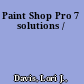 Paint Shop Pro 7 solutions /