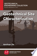 Geotechnical site characterization /