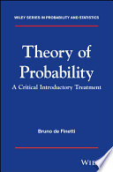 Theory of probability : a critical introductory treatment /