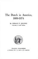 The Dutch in America, 1609-1974,