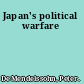 Japan's political warfare