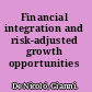 Financial integration and risk-adjusted growth opportunities /