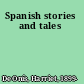 Spanish stories and tales