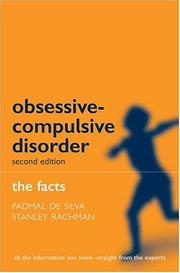 Obsessive--compulsive disorder : the facts /