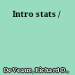 Intro stats /