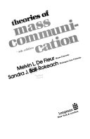 Theories of mass communication /