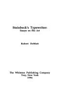 Steinbeck's typewriter : essays on his art /