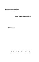 Accommodating the chaos : Samuel Beckett's nonrelational art /