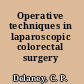 Operative techniques in laparoscopic colorectal surgery /