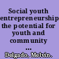 Social youth entrepreneurship the potential for youth and community transformation /