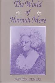 The world of Hannah More /