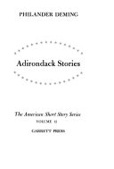 Adirondack stories.