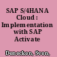 SAP S/4HANA Cloud : Implementation with SAP Activate /