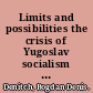 Limits and possibilities the crisis of Yugoslav socialism and state socialist systems /