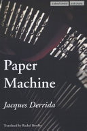 Paper machine /