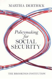 Policymaking for social security /