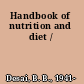 Handbook of nutrition and diet /
