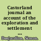 Castorland journal an account of the exploration and settlement of northern New York State by French émigrés in the years 1793 to 1797 /