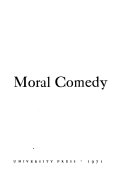 Jonson's moral comedy /