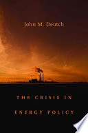 The crisis in energy policy