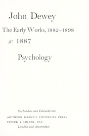 The early works, 1882-1898.